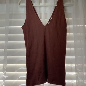 EXPRESS V NECK TANKTOP
